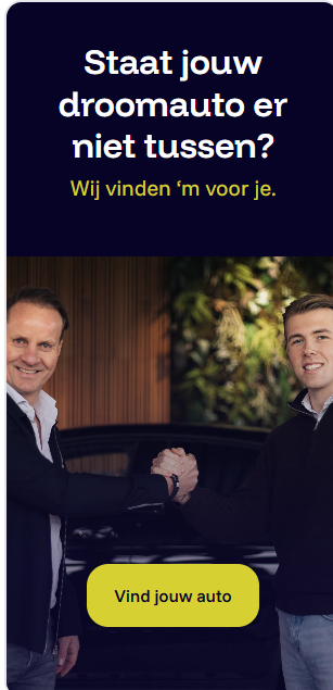 Staat jouw droomauto er niet tussen?