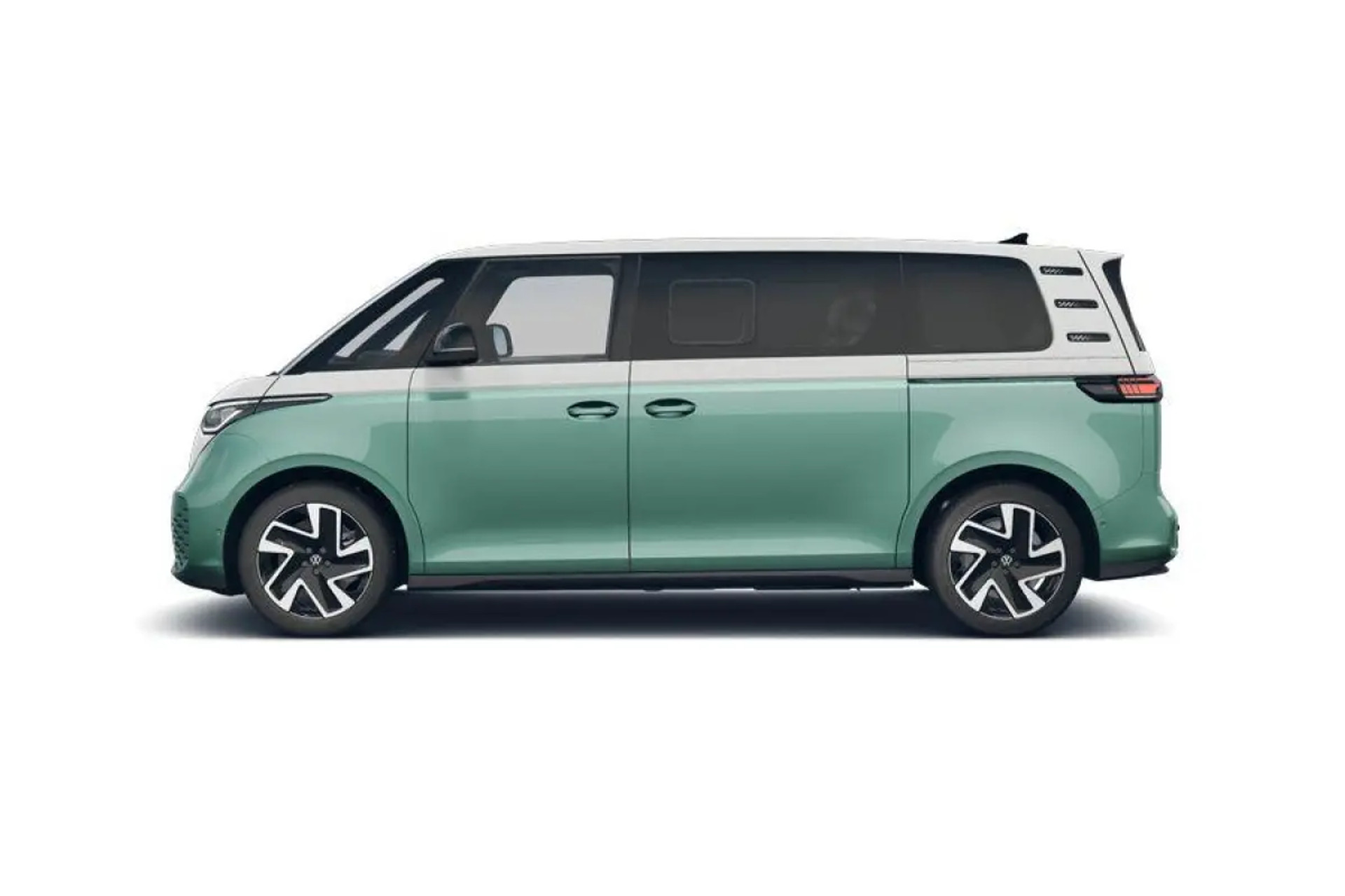 Blauwe auto bus